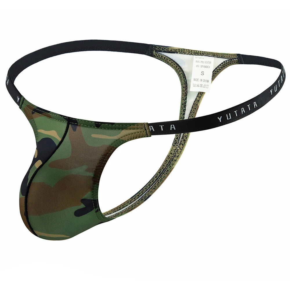 Men's camouflage thong underwear online