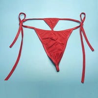 String homme effet soie style bikini - Camille