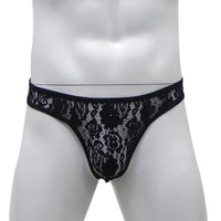 String homme style dentelle - Marcus