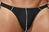 String homme lignes contrastantes