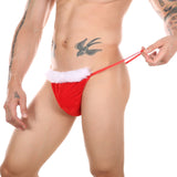 String homme de Noël taille unique polyester spandex