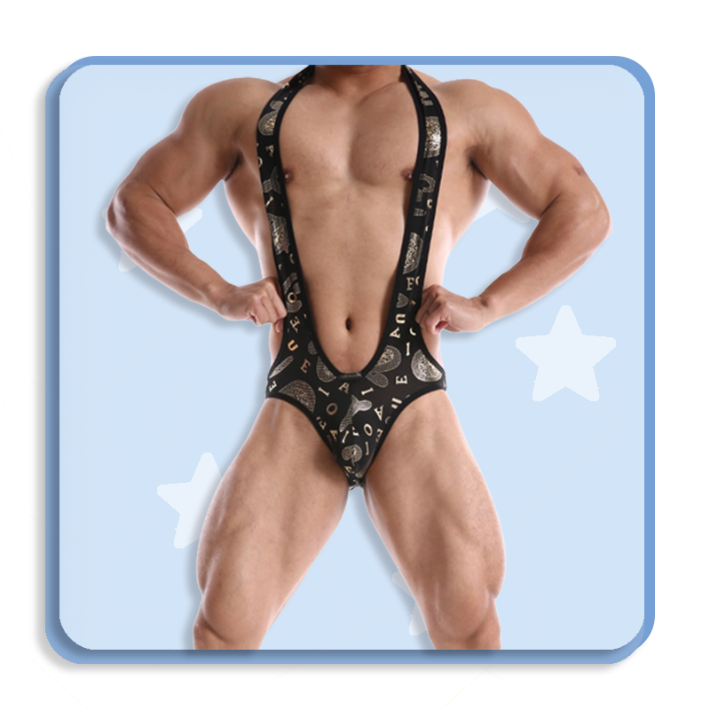 String Homme Effet Soie Style Bikini - Camille